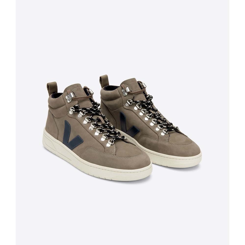 Olive Women's Veja RORAIMA NUBUCK High Tops | AU 366AHK